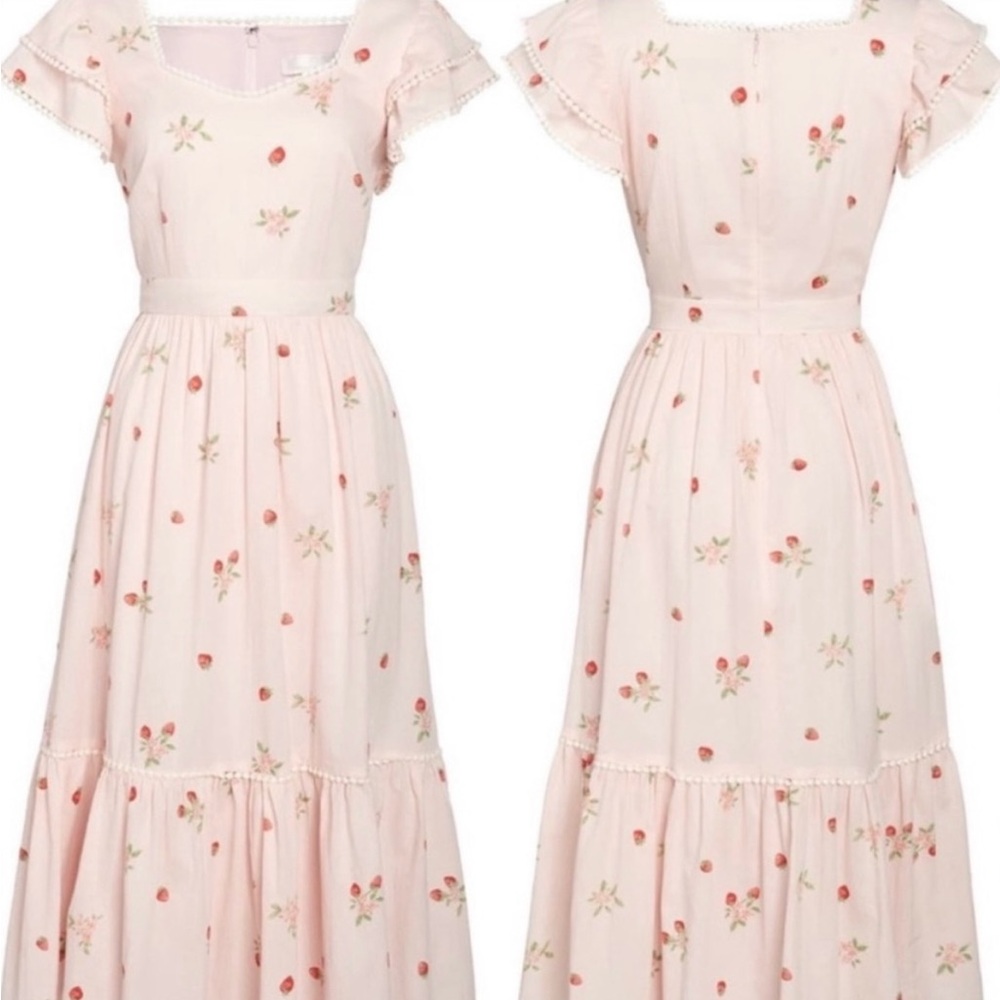 ISO 🍓🍓🍓🍓 Rachel Parcell strawberry dress size Medium or Large